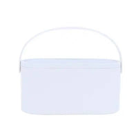 Makeup Organizer Box with LED Light Mirror Portable Travel Makeup Cosmetics Organizer Touch Light Storage Makeup Case