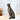 Ornate Black and Gold Cat Sculpture – Elegant Home Décor Piece