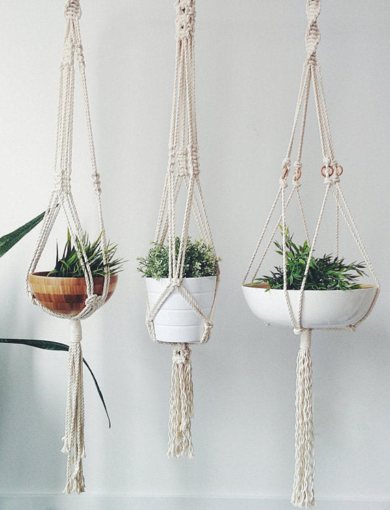 Macrame Plant Hanger - stylishhomedecor2024.com