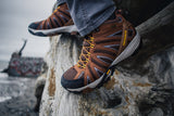 ROCKROOSTER Bedrock Brown 6 Inch Waterproof Hiking Boots with VIBRAM® - stylishhomedecor2024.com