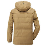 Mens Hooded Winter Parka Coat with Inner Fleece - stylishhomedecor2024.com