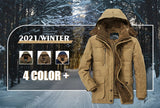 Mens Hooded Winter Parka Coat with Inner Fleece - stylishhomedecor2024.com