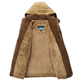 Mens Hooded Winter Parka Coat with Inner Fleece - stylishhomedecor2024.com