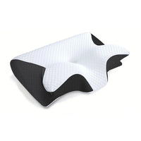 Ergonomic memory foam cervical pillow for neck support