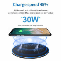 Dragon W9 30W Wireless Charging Pad - stylishhomedecor2024.com