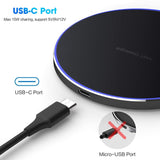 Dragon W9 30W Wireless Charging Pad - stylishhomedecor2024.com