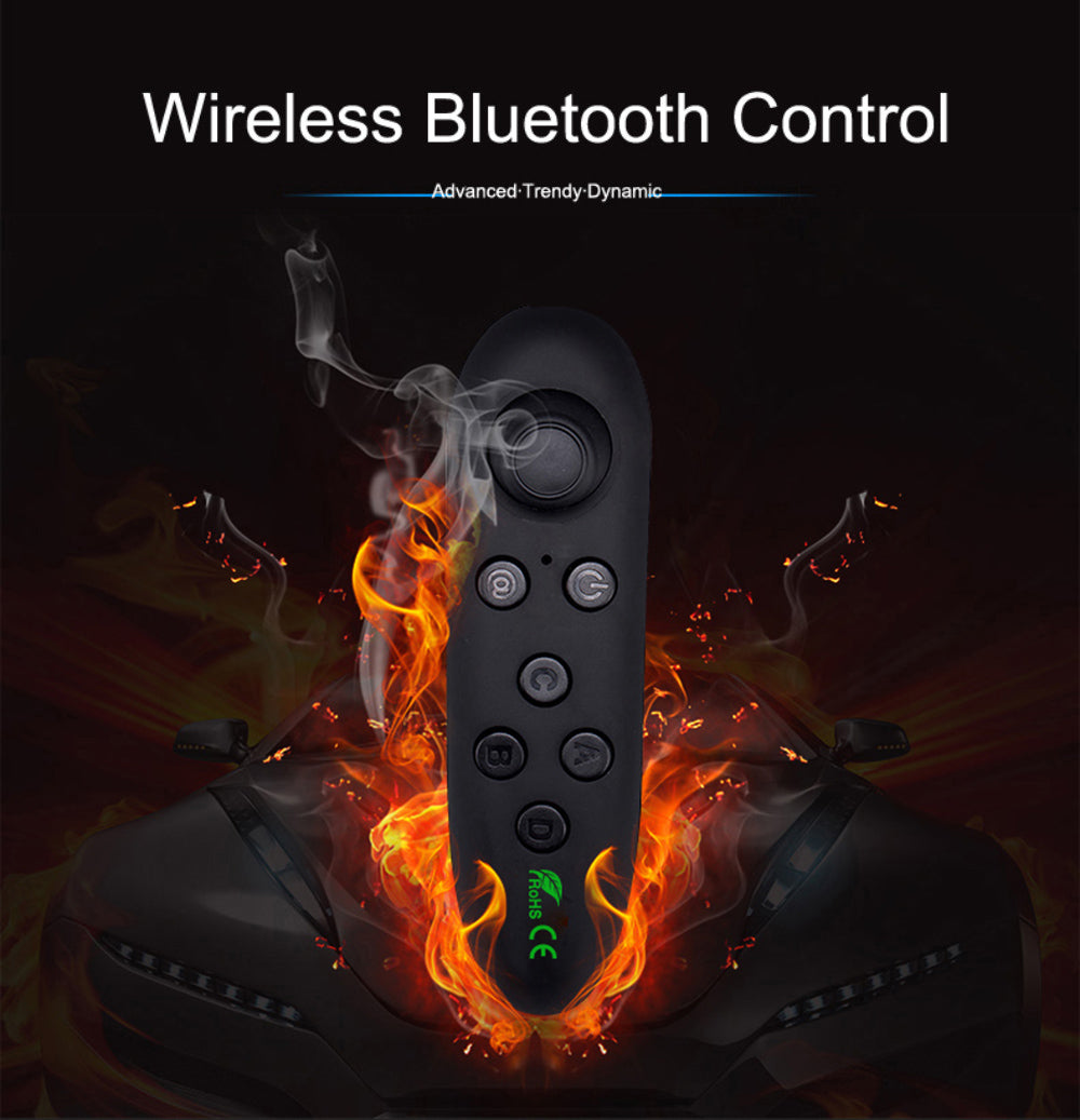 Dragon Flash VR Gaming Headset with Wireless Controller