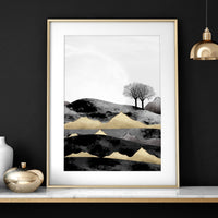 Scandinavian home decor for office | set of 3 wall art prints