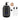 Bolusso Black Massage Oil Heater - 30 To 65 Degrees - Includes 2